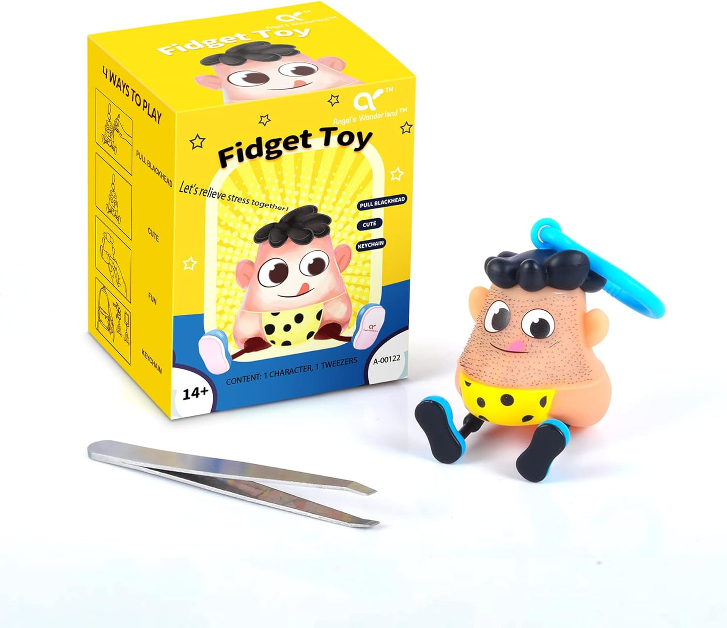 Pimple Popper Toy Skin Picking Fidget Toy- Pimple Popping Hair Pulling Fidget Toys for Anti Anxiety Trichotillomania